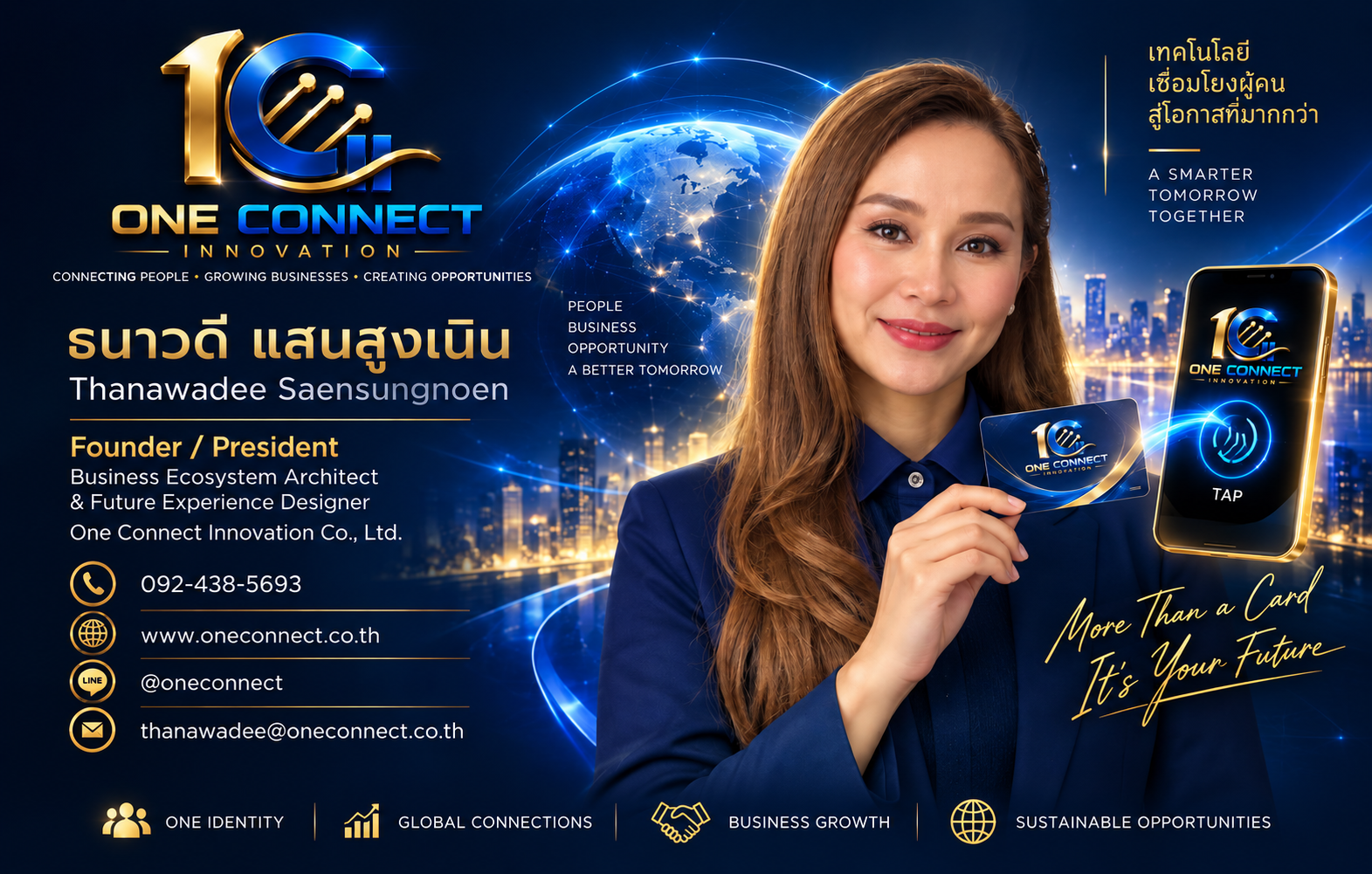 ภาพแนะนำผู้บริหาร ธนาวดี แสนสูงเนิน